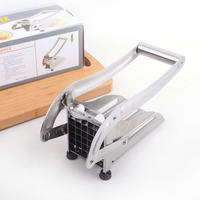 Roestvrijstalen Aardappelsnijder Patat Slicer Aardappelchips Maker Friet Snijmachine Snijmachine Snijmachine Snijmachine Perfect