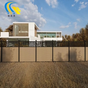 Resistente alle intemperie WPC Privacy recinzione pannelli, legno eco-friendly plastica composito scherma per giardino esterno, giardino e <span class=keywords><strong>Patio</strong></span> - Product Image 5