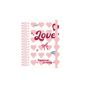<span class=keywords><strong>Quaderno</strong></span> A6 con anelli grandi, pagine interne colorate, 120 fogli, estetica ispirata a Instagram, ideale per studenti, auto-riempibile - Product Image 4