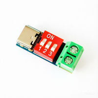 Módulo de activación de carga rápida PD QC AFC con salida de voltaje fijo de 5V, 9V, 12V, 15V, 20V USB-C para pruebas de desarrollo