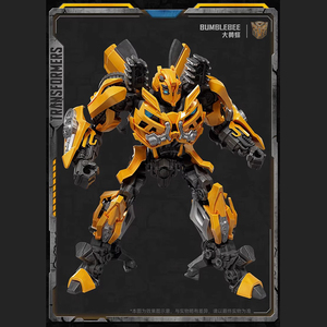 Bloques <span class=keywords><strong>de</strong></span> Construcción Originales y Genuinos <span class=keywords><strong>de</strong></span> la Película <span class=keywords><strong>Transformers</strong></span> <span class=keywords><strong>de</strong></span> Blokees - <span class=keywords><strong>Bumblebee</strong></span> 71423 One Action Edition Optimus Prime - Product Image 4