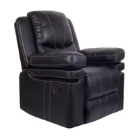 Fauteuil inclinable électrique en cuir avec massage et chauffage, recharge USB, pour soins aux seniors, fournisseur de meubles en gros, commande en gros