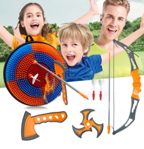 Set Bersaglio 4 in 1 per Caccia e Sport all'Aperto: Arco e Frecce, Asce, Freccette Triangolari Inclusi - Product Image 5