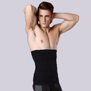 Cintura <span class=keywords><strong>da</strong></span> <span class=keywords><strong>uomo</strong></span> in maglia traspirante con cintura in vita NY014 modellante del corpo per tenuta di tenuta del ventre - Product Image 4