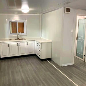 Maisons pliantes de luxe modernes préfabriquées modulaires extensibles, conteneurs habitables de 20, 40 et 40 pieds, en vente - Product Image 6