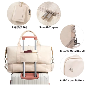 <span class=keywords><strong>Bolsa</strong></span> <span class=keywords><strong>de</strong></span> Viaje Weekender OEM con Fondo Anti-Fricción, Cierres Suaves y Correa Ajustable, <span class=keywords><strong>Bolsa</strong></span> Deportiva Multifuncional para Viajes Cortos - Product Image 4