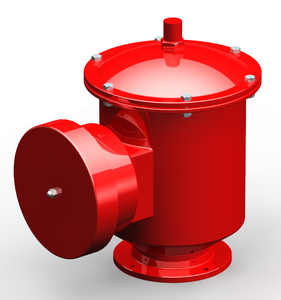 Dn100 פחמן פלדה שמן, גז אחסון שסתומים אש לעצור שסתום מתפרץ עבור צינור גז בטיחות גז - Product Image 2