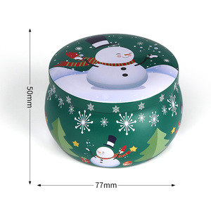 Perlas de cera navideña en lata, 260 piezas, cera para sellar con diseño de Papá Noel y muñecos de nieve, no tóxica, de secado rápido - Product Image 4