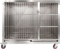 Gabbia per piccioni pappagallo per uccelli da allevamento in acciaio inossidabile in acciaio inossidabile - Product Image 3