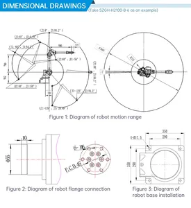 Robot de soudage hydraulique Fanuc, robot de soudage laser, poste de travail circulaire, bras robotisé 6 axes, répétabilité 0,02 mm - Product Image 3