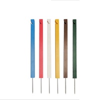 Vastup GBB88 Marqueur de parcours de golf et piquet de danger en plastique ABS carré 40x40x820mm