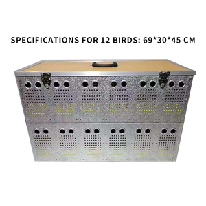 Jaula de Transporte Sostenible para Palomas de Competición, Caja de Transporte para Aves, Jaula de Cría de Palomas - Product Image 1