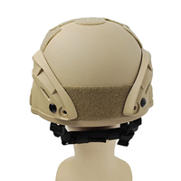 Casque Tactique Protecteur Personnalisé Yakeda FAST MICH Noir pour Équipement Tactique d'Entraînement