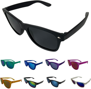 Lunettes de soleil personnalisées avec logo, lunettes de soleil promotionnelles en plastique pour hommes et femmes, lunettes de soleil personnalisées avec logo - Product Image 1