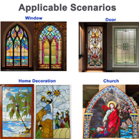 Vitraux sur mesure pour églises, cathédrales et rénovation de restaurants au Royaume-Uni avec support de conception 3D