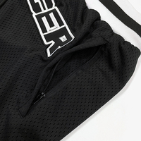 Short de basket-ball personnalisé Short de sport d'été Short de basket-ball respirant en maille pour homme