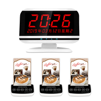 Nouveau design TK-5 – Système d'appel sans fil pour restaurant : Buzzer de table, bouton de commande, téléavertisseur vibrant