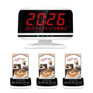 TK-5 Thiết Kế Mới Bộ Rung Chuông Nhà Hàng Phân Trang Thực Đơn Nhà Máy Bộ Rung Chuông Đặt Hàng Không Dây Nút Đặt Hàng Máy Nhắn Tin Hệ Thống Gọi Điện Thoại - Product Image 3