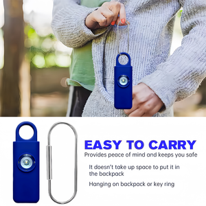 Lolifong cá nhân hoảng loạn báo động an ninh có thể sạc lại an toàn báo động thiết bị bảo vệ Keychain tự vệ sản phẩm - Product Image 5