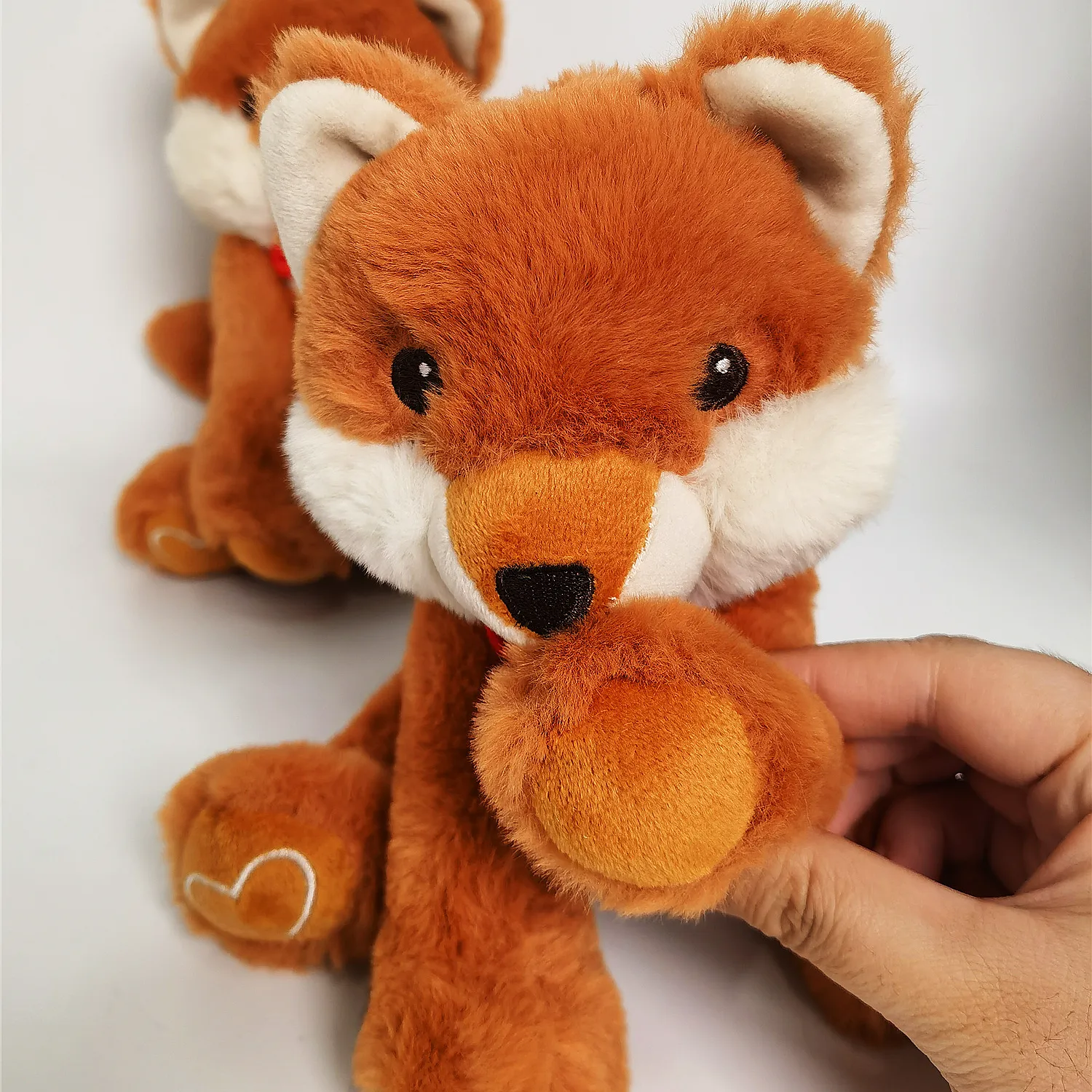 Valentine's Day gift custom design plushies stuffed animals doll arctic cute realistic fennec soft stuffed red fox plush toy