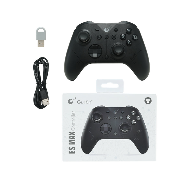 Gulikit ES MAX E-Sports Controller for / 2/PC Android IOS 2.4GHz Wireless Programmable Gamepad Motion