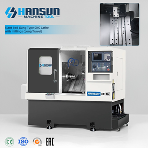 Torno CNC de 2 Ejes de Alta Rigidez con Motor de un Solo Husillo y Control de Precisión para Mecanizado - Product Image 1