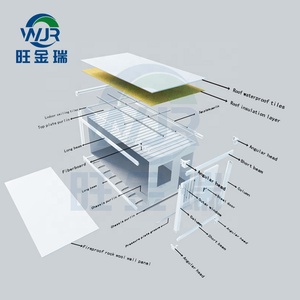 Casa Modulare Container con Struttura in Acciaio - Edificio Prefabbricato Mobile in Kit di Montaggio per Ufficio/Abitazione - Product Image 4