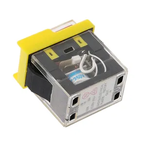 Kjd6 ac 250v 6a interruptor eletromagnético, máquina de botão, serra, cortador, broca, desliga, interruptores, caixa de controle, interruptores eletromagnéticos 5e4