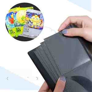 Venta Directa: Álbum de Tarjetas de 4 Paneles, Resistente al Agua y de Alta Transparencia, para Colección de Tarjetas de Anime y Juegos, Álbum de Tarjetas de 4 Paneles - Product Image 3