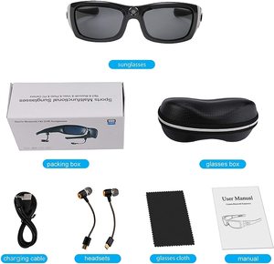 MTB đi xe đạp thể thao ngoài trời hành động kính ghi video mini săn bắn máy ảnh Kính mát - Product Image 6