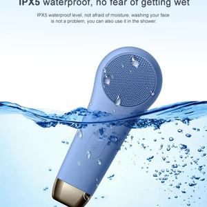 Brosse nettoyante visage imperméable, brosse exfoliante portable en silicone pour le visage - Product Image 3