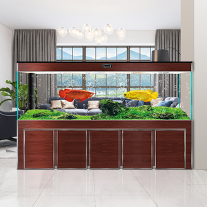 ตู้ปลาแบบรวมรุ่นใหม่ปี 2026 สำหรับ<span class=keywords><strong>ปลา</strong></span>ทอง ขนาดใหญ่พิเศษ กระจกใสพิเศษ พร้อมระบบกรองด้านล่าง 25 วัตต์ เหมาะสำหรับห้องนั่งเล่น ไม่ต้องใช้น้ำเพิ่ม - Product Image 5