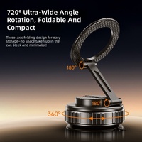 Penyangga Ponsel Mobil Magnetik Vakum Suction Magsafe Mount Putar 360 Derajat Lipat