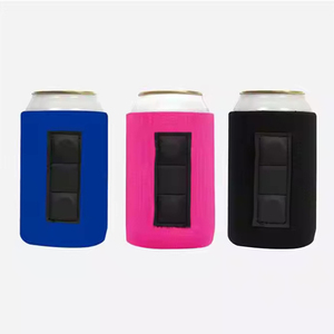 Custom Logo Neoprene Drink Can <strong>Koozy</strong> With Magnet Sublimation Blank Can Cooler Stubby Holder Golf Magnetic Coozie - Product Image 1