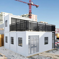 Maison conteneur à double paroi écologique, très demandée, de haute qualité, rapide et pratique, maisons préfabriquées personnalisables pour habitation