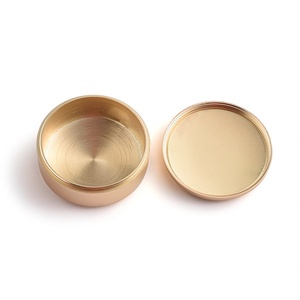 Wholesale Customized Logo Waterproof Round Shape Zinc Alloy <b>Metal</b> Pocket Pill Box Container - Product Image 5