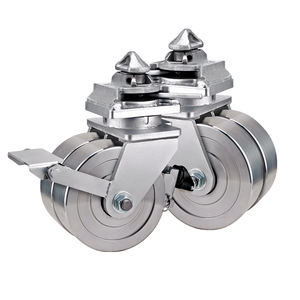 6 ''8'' <span class=keywords><strong>10</strong></span> ''12'' ล้อเหล็กปลอมแปลงล้อคู่ล้อคอนเทนเนอร์ - Product Image 1