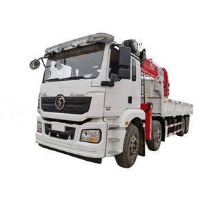 <span class=keywords><strong>Camion</strong></span> de chantier d'<span class=keywords><strong>occasion</strong></span> Shacman 8X4 monté avec <span class=keywords><strong>grue</strong></span> Changxing <span class=keywords><strong>Palfinger</strong></span> de 12 tonnes, avec moteur de pompe, en vente ; <span class=keywords><strong>Camion</strong></span> manipulateur de <span class=keywords><strong>grue</strong></span> - Product Image 1