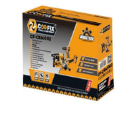 Kit d'outils électriques sans fil rechargeables 20V, 3 pièces, marteau perforateur rotatif, perceuse à main, meuleuse d'angle, ensemble combiné