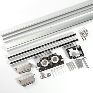 RHETECH Système de quincaillerie de porte coulissante cachée durable Porte fantôme moderne Rail coulissant invisible pour chambre à coucher, cuisine et salon - Product Image 2