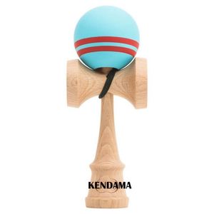 Juguete Promocional Kendama de Madera de Tamaño Estándar con Franjas de Colores y Logotipo Personalizado - Product Image 4