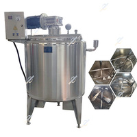 Machine de mélange et de stockage à chauffage électrique 100L 200L 500L, réservoir de stockage de pâte de cacao, liqueur de fèves de cacao, pâte de chocolat avec agitateur