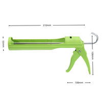 Pistola de calafateo manual giratoria de silicona para adhesivos y selladores, personalizable al por mayor, de alta confianza