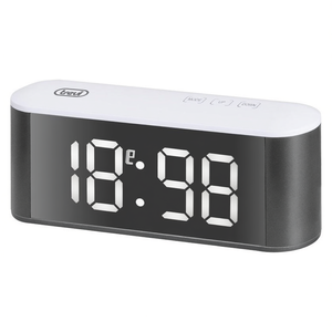 Sveglia Ec 883 Bl Snooze <b>White</b> e Black QS0088301 - Product Image 3