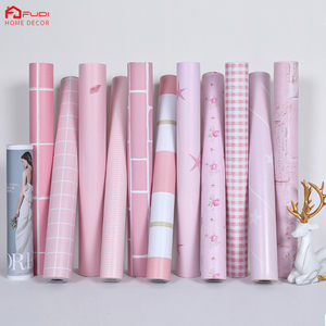 Carta da Parati Moderna FuDi 5118 con Cuori Rosa per Camera da Letto - Product Image 6