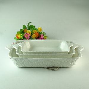 <span class=keywords><strong>Plat</strong></span> <span class=keywords><strong>de</strong></span> cuisson rectangulaire ovale, 12 pièces, étiquette <span class=keywords><strong>en</strong></span> céramique gaufrée, ustensiles <span class=keywords><strong>de</strong></span> cuisson, vente <span class=keywords><strong>en</strong></span> gros - Product Image 1