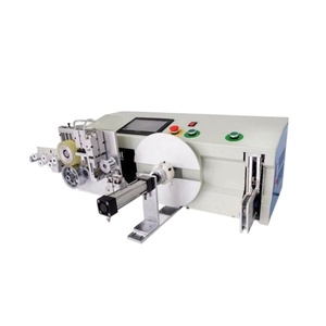 Automatic Cable Wire Winding <b>Machine</b>: Counting <b>Binding</b> Tying - Semi - Automatic Coil Twisting for Headphone USB Flat Coil - Product Image 1