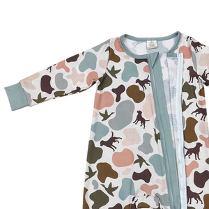 RTS ชุดหมีแขนยาวลายพรางสำหรับเด็กผู้หญิงชุดหมีสำหรับเด็กทารกเสื้อผ้าเด็กผู้หญิงขายส่ง - Product Image 6