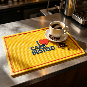 Tapis de bar et chemin de table réutilisables en silicone/PVC personnalisables, antidérapants pour usage domestique et commercial, accessoire de bar avec taille personnalisable - Product Image 2