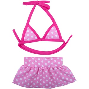 Costume da bagno divertente estivo per cani e gatti con motivi a pesca e ananas per Teddy Beach Doll - Product Image 5